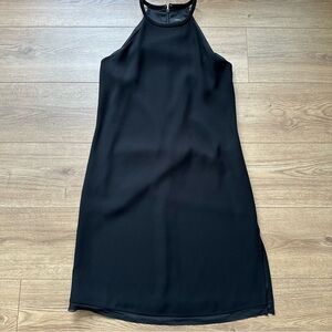 Theory Black Midi Dress